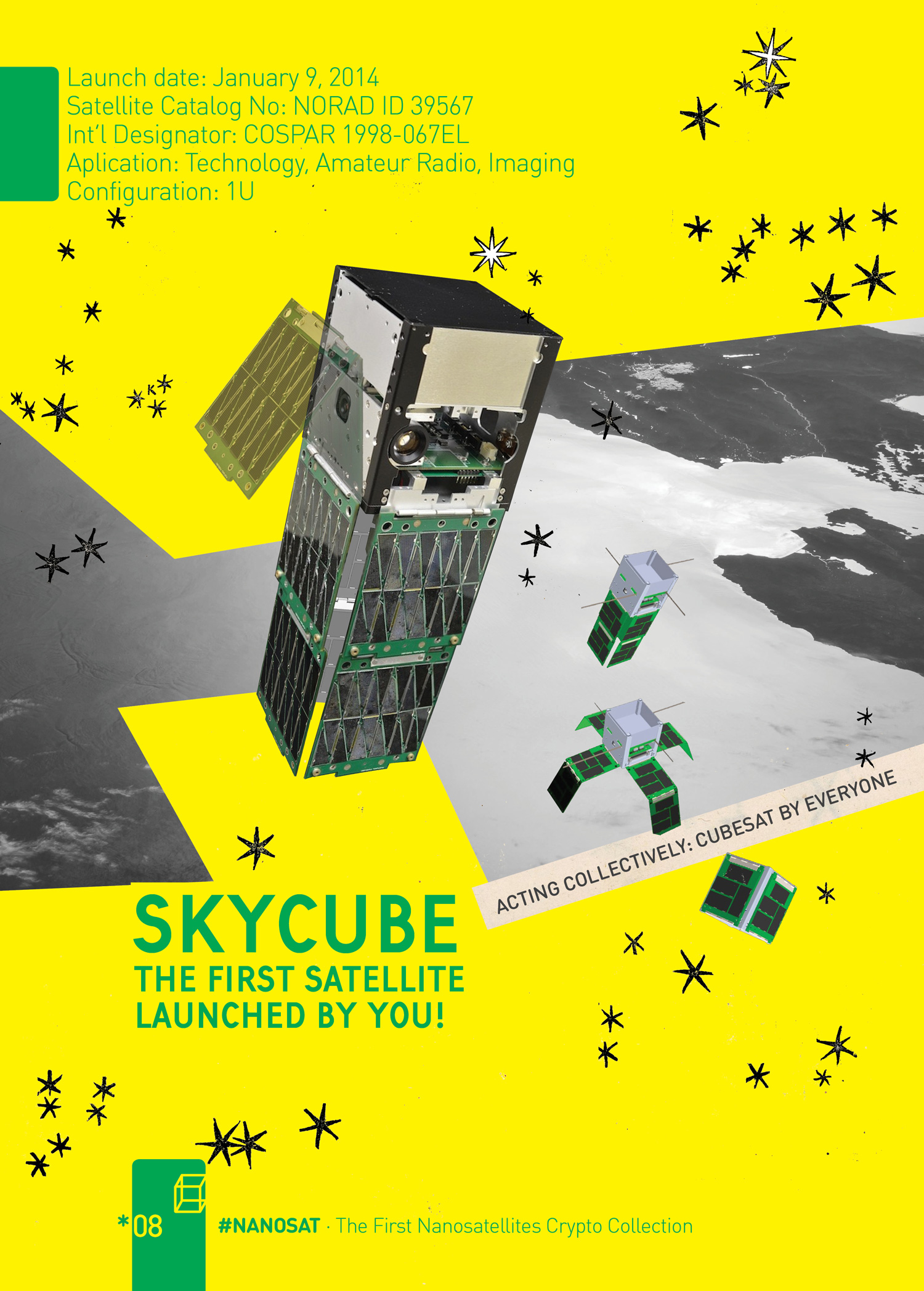 SKYCUBE The First Satellite Launched by You!